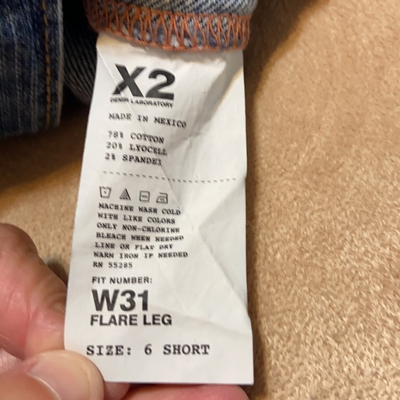 Denim laboratory flare leg Jean - Picture 9 of 9